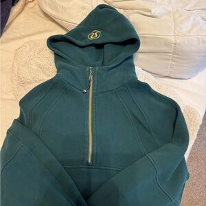 Lululemon Green Jasper Full Zip Hoodie
